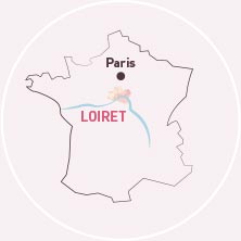 Icone représentant le loiret sur la carte de france